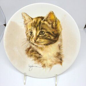 Kern Collectibles Tattoo Kitty Cats Collectors Plate 1984 - Limited Edition #135